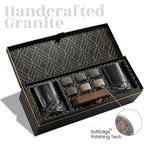 The Connoisseur's Set - Signature Whiskey Glass Edition ROCKS Whiskey Chilling Stones