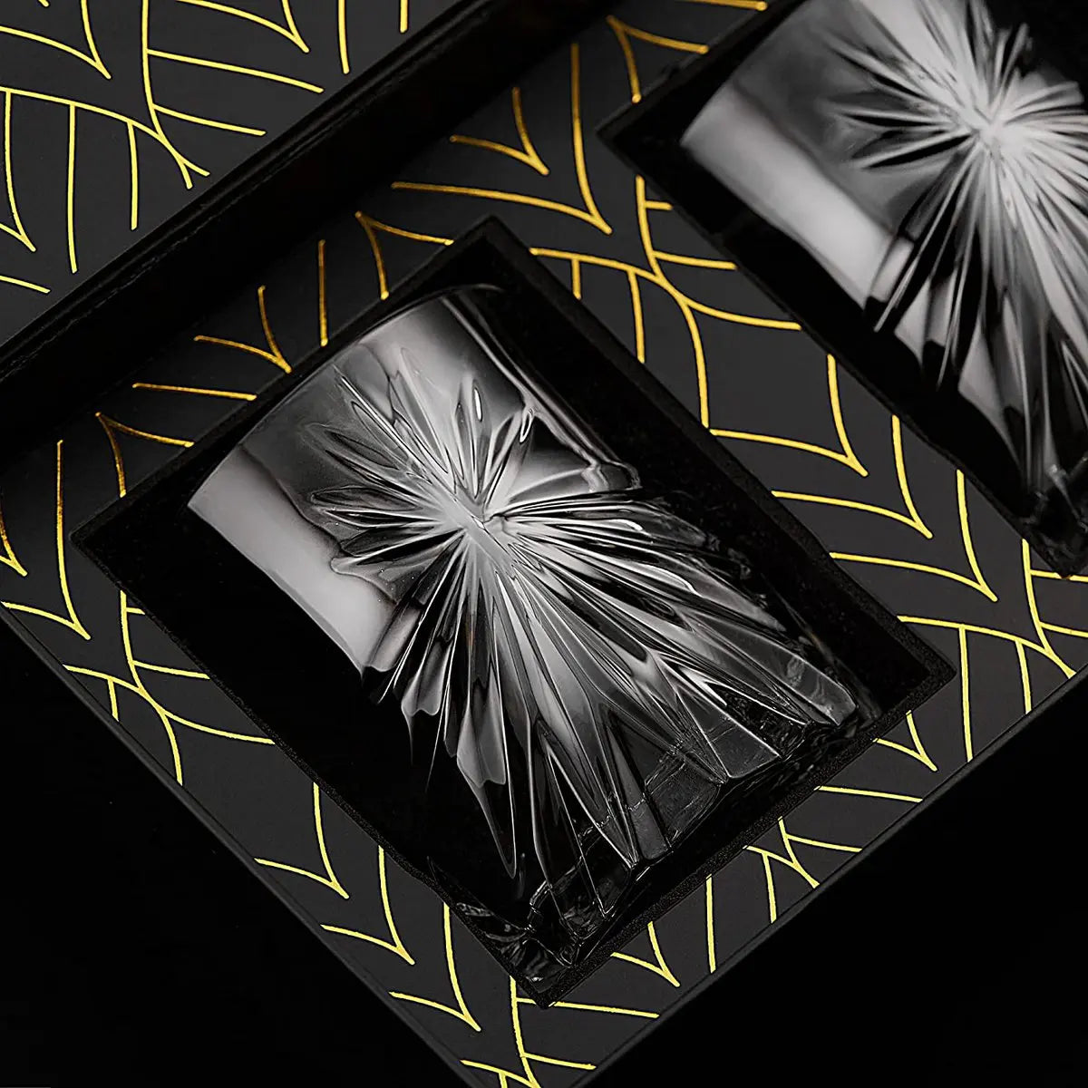 The Eco Crystal Collection - Soleil Whiskey Glass Edition ROCKS Whiskey Chilling Stones