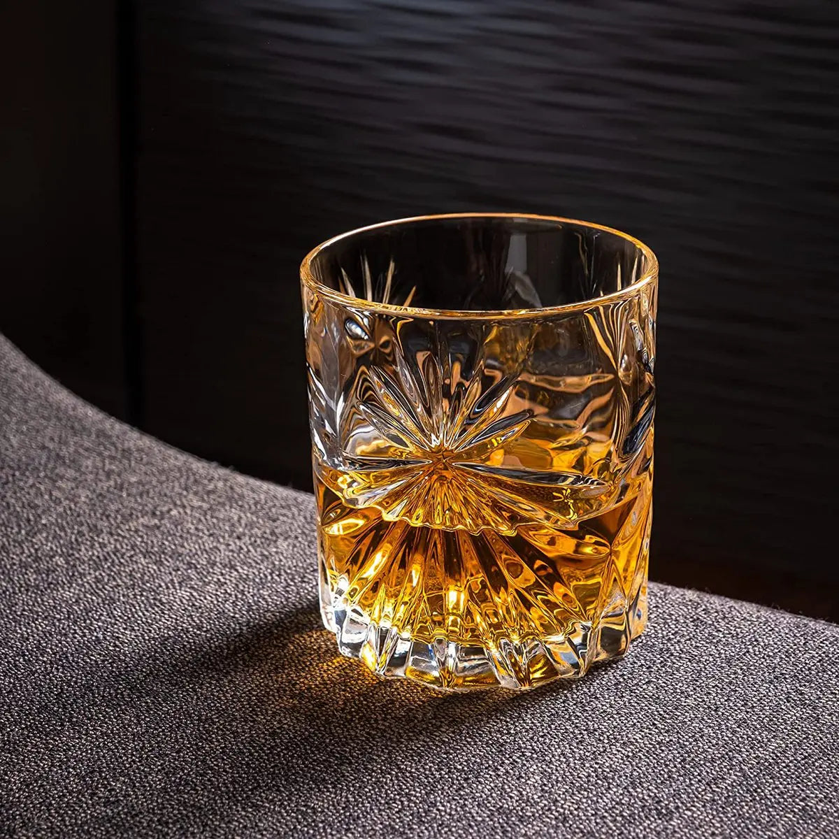 The Eco Crystal Collection - Soleil Whiskey Glass Edition ROCKS Whiskey Chilling Stones
