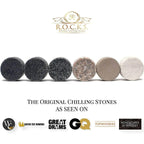 The Gentleman's Set - Cigar Aficionado ROCKS Whiskey Chilling Stones