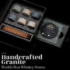 The Gentleman's Set - Cigar Aficionado ROCKS Whiskey Chilling Stones