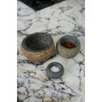 The Lava Stone Bowl - Black - XS Bazar Bizar Living