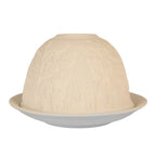 Thé-Light Portez Ø Houses en porcelaine blanche de 12x8 cm Clayre & Eef.