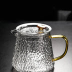 Théière Électrique Motif Martelé – Pot Infusion Thé Filtre Réchaud Céramique Dropshipman