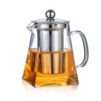 Théière carrée avec filtre inox 650ml AULICA