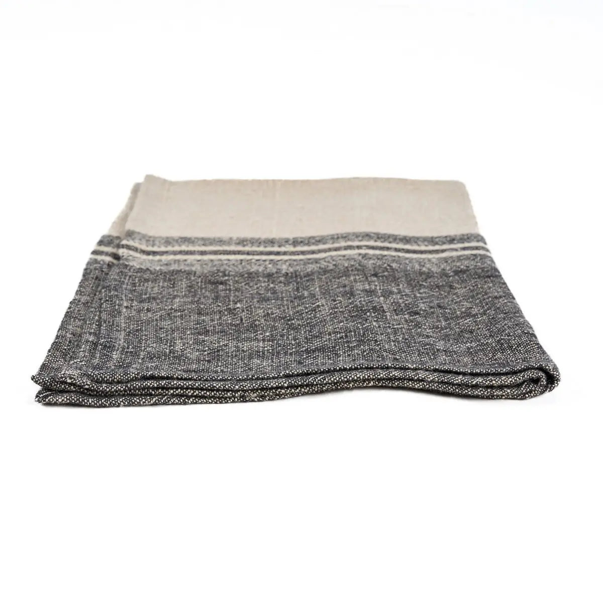 Torchon de Cuisine The Linen Moody - Noir Naturel - 50x70 Bazar Bizar Living