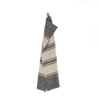 Torchon de Cuisine The Linen Smudge - Noir Naturel - 50x70 Bazar Bizar Living