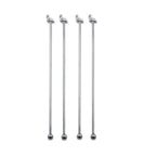 Touilleurs flamant rose - lot de 4 AULICA