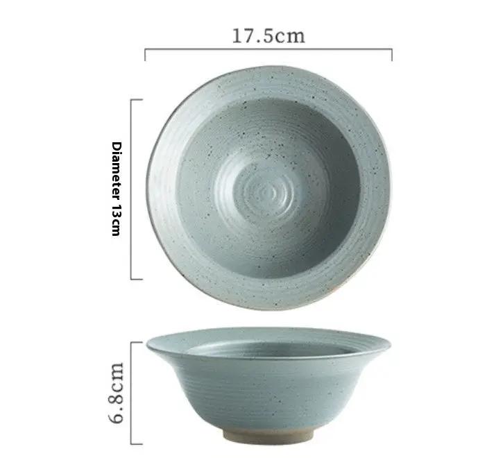 Vaisselle en poterie bol céramique artisanal – Bol chapeau paille fait main Dropshipman