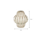 Vase Altea Blanc Cassé Mica Decorations
