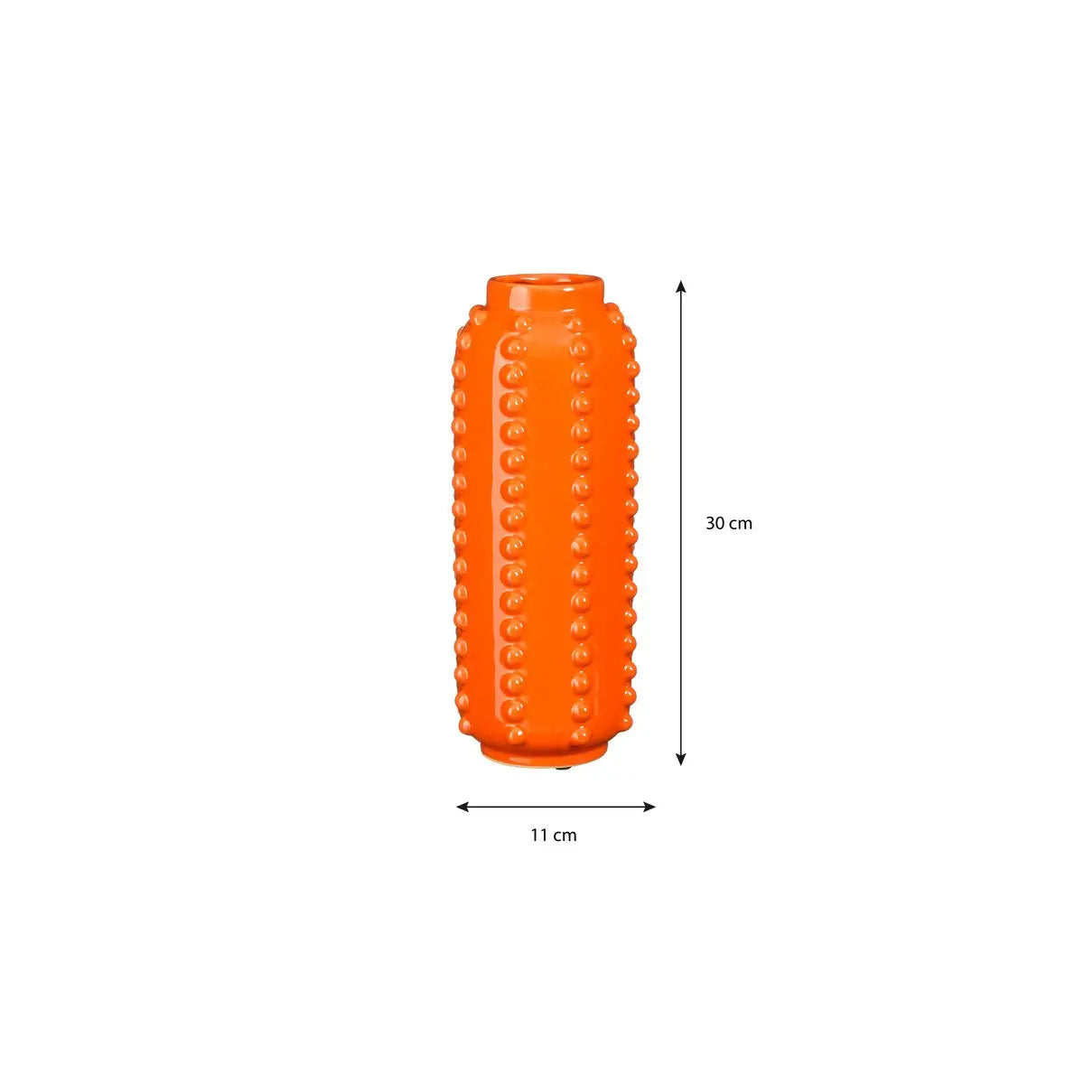 Vase Boaz Orange Mica Decorations