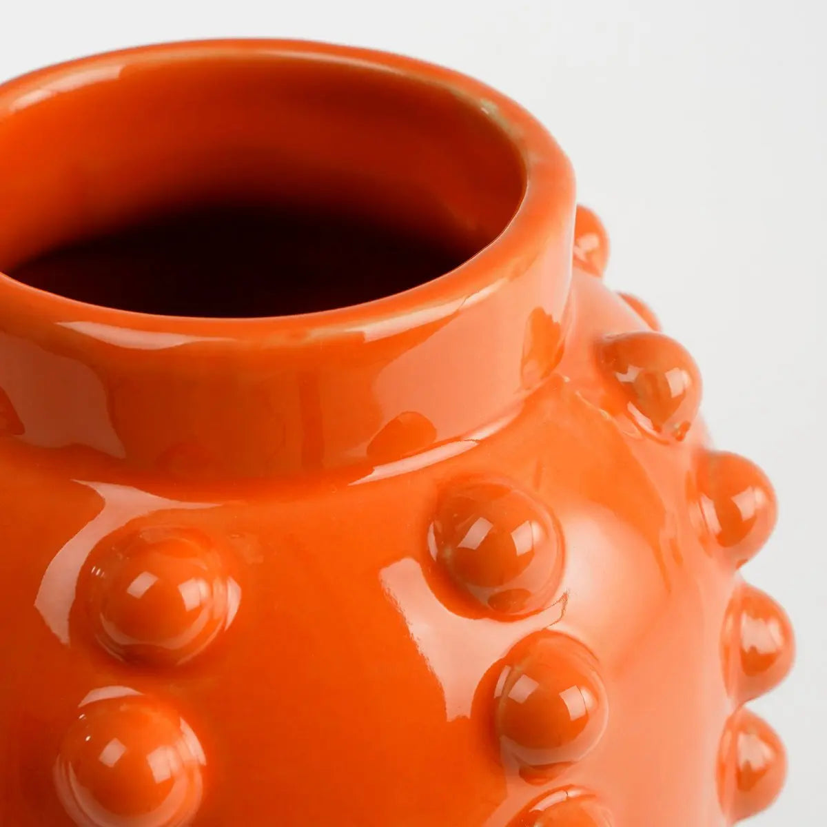 Vase Boaz Orange Mica Decorations