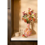 Vase Éloïse Rose Mica Decorations