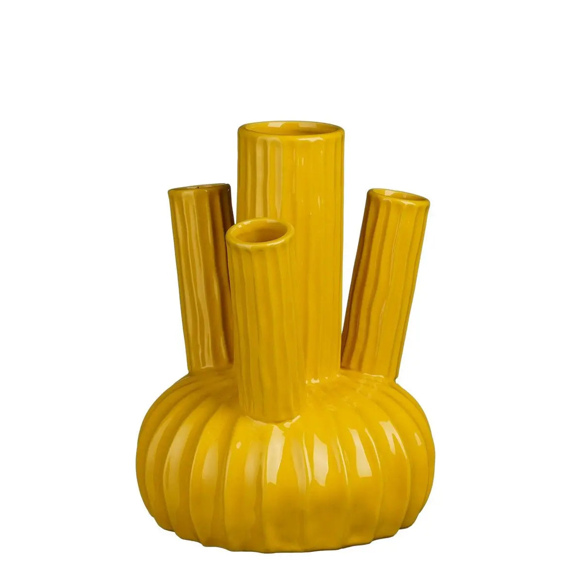Vase Felipe Jaune Mica Decorations