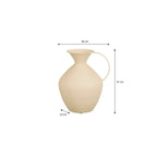 Vase Gyge Blanc cassé Mica Decorations