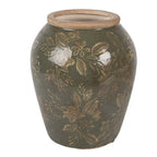 Vase Ø 15x18 cm Céramique Verte Clayre & Eef.