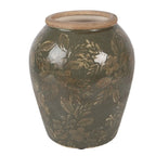 Vase Ø 15x18 cm Céramique Verte Clayre & Eef.