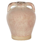 Vase Ø 16x20 cm vase de décoration en céramique rose Clayre & Eef.