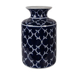 Vase Ø 19x31 cm Céramique Bleue Clayre & Eef.