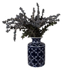 Vase Ø 19x31 cm Céramique Bleue Clayre & Eef.