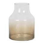 Vase Ø Vase en verre en verre 14x20 cm Clayre & Eef.