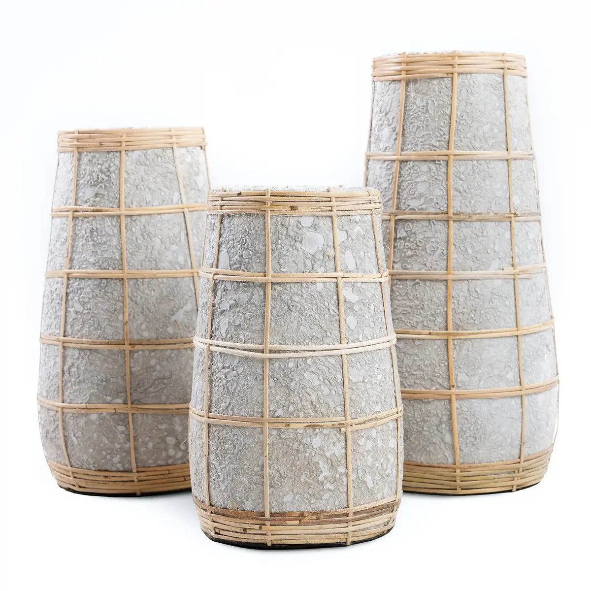 Vase The Cutie - Béton Naturel - M Bazar Bizar Living