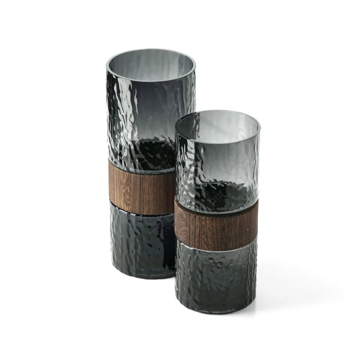Vase The Wood You Be Mine - Gris Foncé - M Bazar Bizar Living