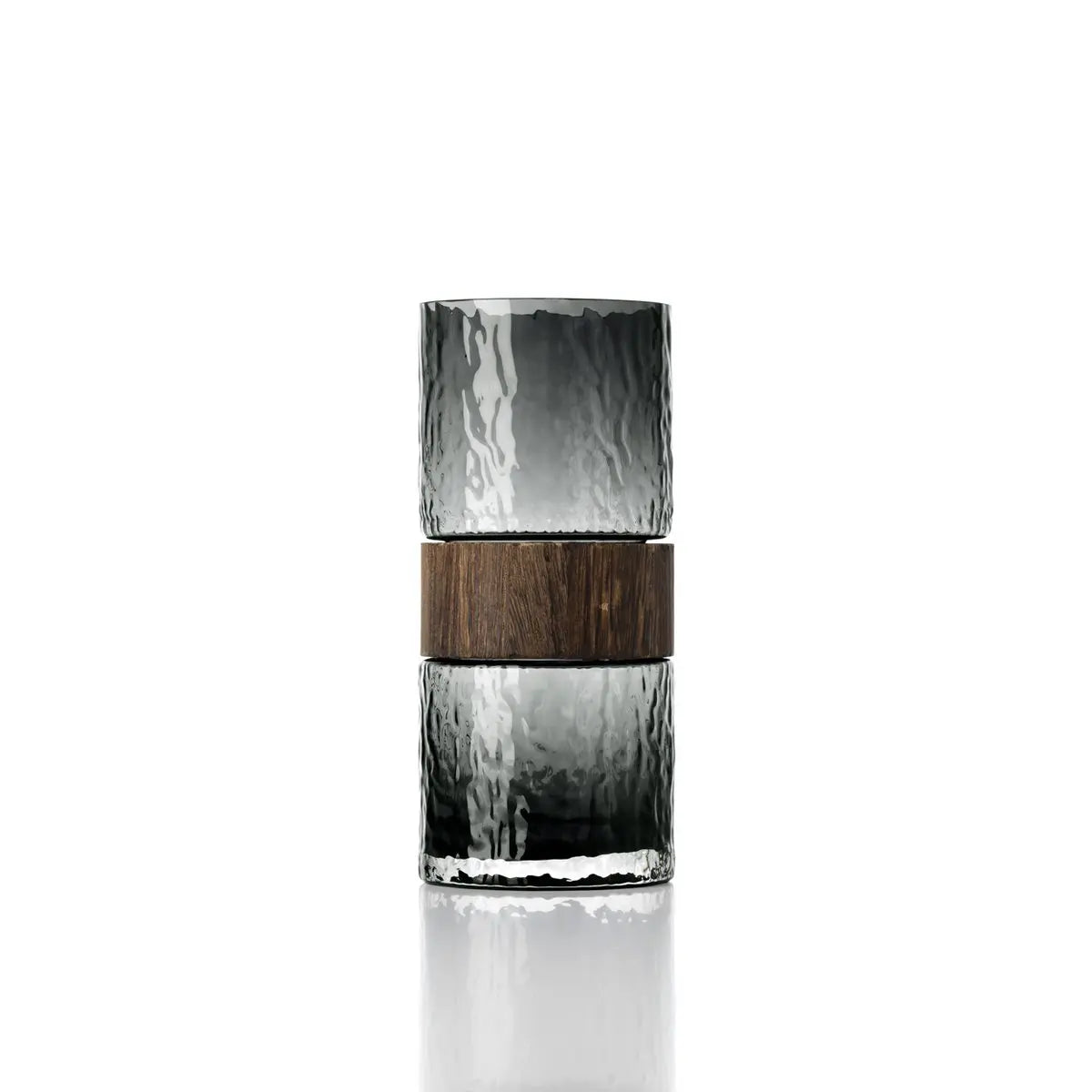 Vase The Wood You Be Mine - Gris Foncé - M Bazar Bizar Living