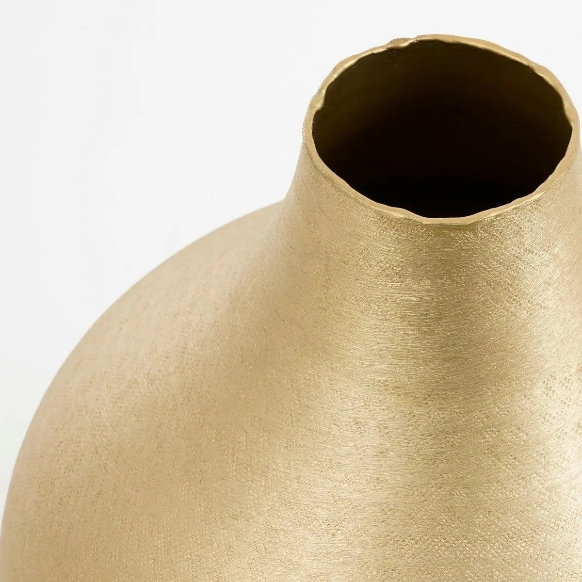 Vase décoratif Kyan Champagne Mica Decorations