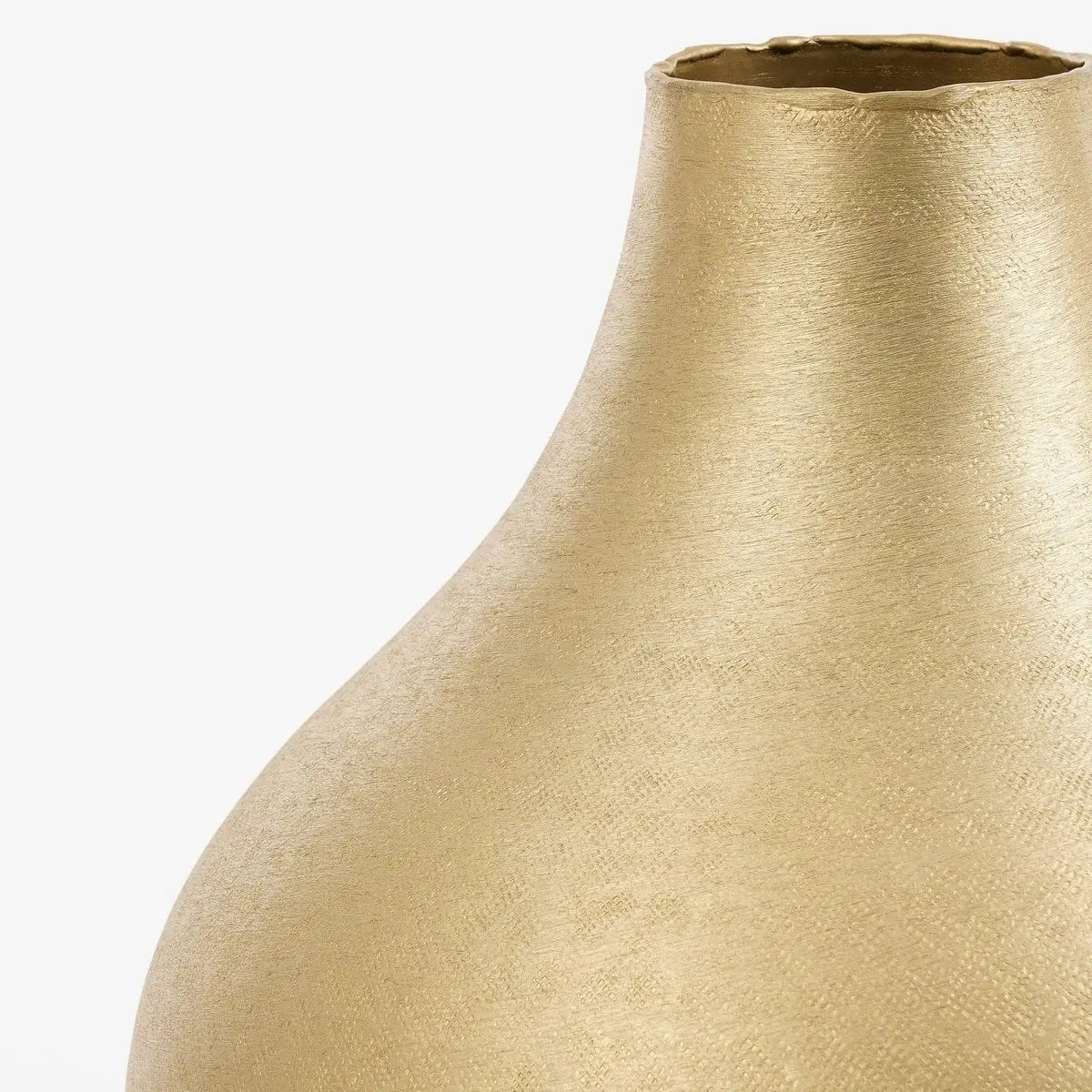 Vase décoratif Kyan Champagne Mica Decorations