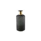 Vase noir h28cm AULICA
