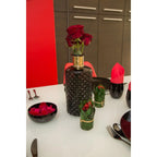 Vase noir h28cm AULICA