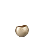Vase ovale sable 26x15.5x22cm AULICA