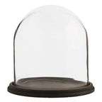 Verbe Ø 23x22 cm Brown Glass Glass Bell en verre Clayre & Eef.