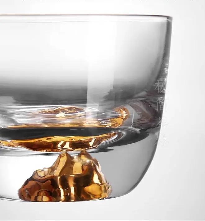 Verre Thé Épais Premium – Style Tibétaine Dorée Dropshipman
