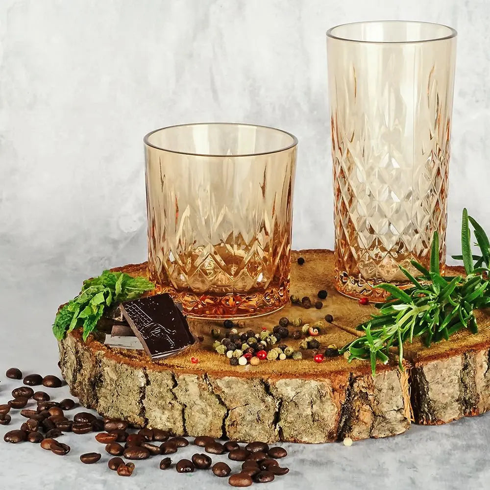 Verre à boire Ø 7x15 cm / 280 ml Clayre & Eef.