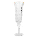 Verre à champagne 100 ml Verre Transparent Clayre & Eef.