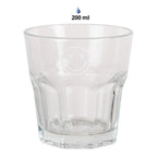 Verre à eau 200 ml Verre Transparent smile Gobelet Clayre & Eef.