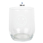 Verre à eau 300 ml Verre Transparent smile Gobelet Clayre & Eef.
