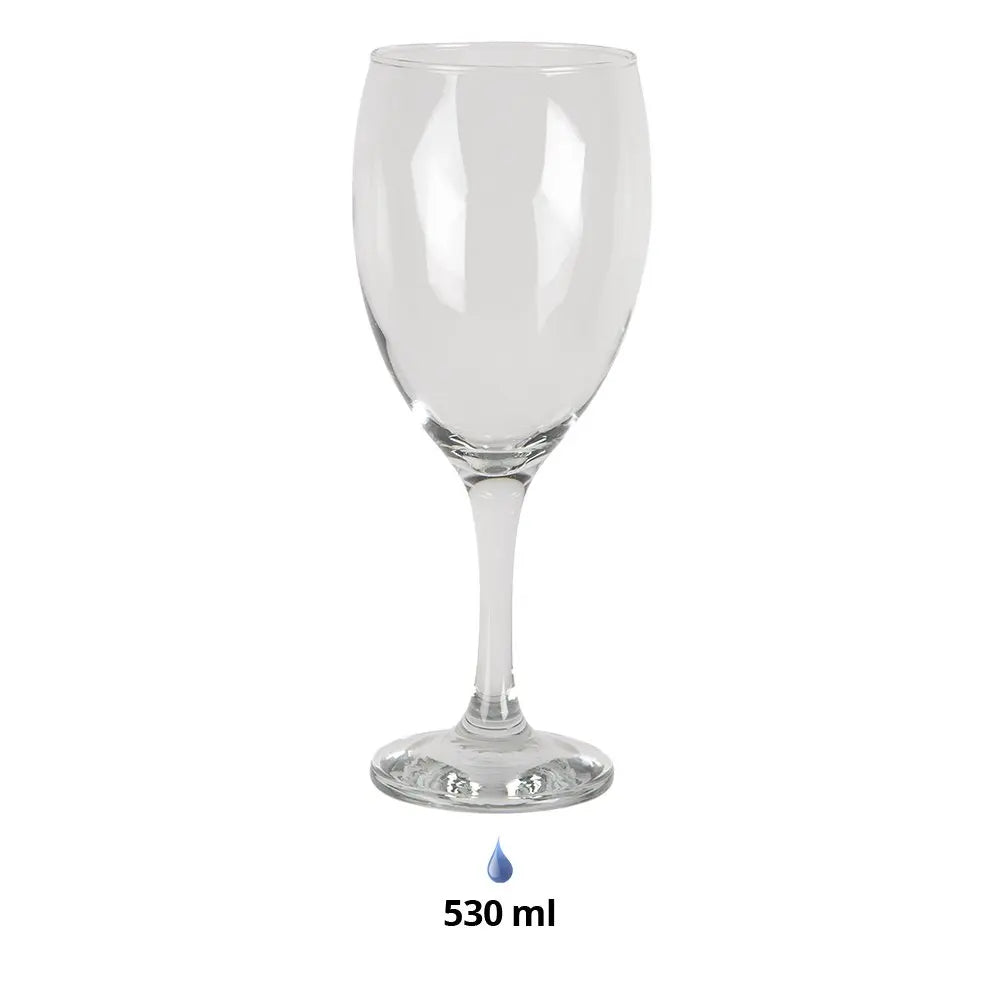 Verre à vin Ø 9x23 cm / 530 ml Clayre & Eef.