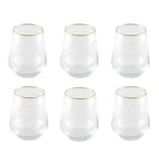 Verres à eau arabesque - lot de 6 AULICA