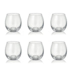 Verres à eau bas 380ml peony - lot de 6 AULICA