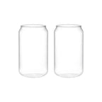 Verres à eau haut forme canette 380ml - lot de 2 AULICA