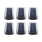 Verres à eau noir - lot de 6 AULICA