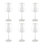 Verres à vin arabesque - lot de 6 AULICA