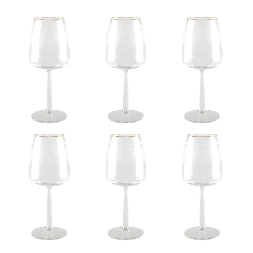 Verres à vin arabesque - lot de 6 AULICA