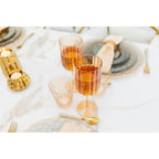 Verres à vin doré - lot de 6 AULICA