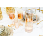 Verres à vin doré - lot de 6 AULICA