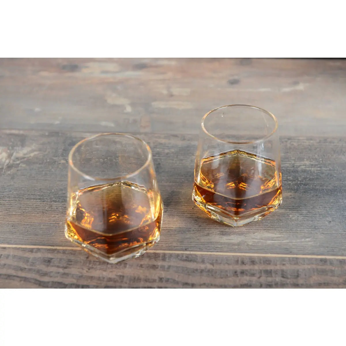Verres facettes whisky - lot de 2 AULICA
