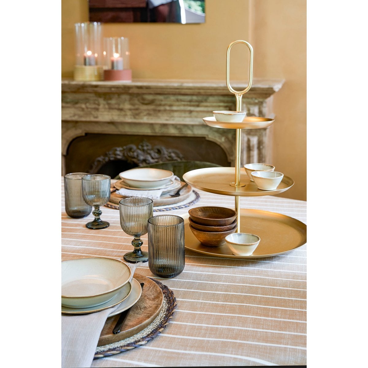 Art de la Table Etagère Rama Goud Zistyhome art de la table
